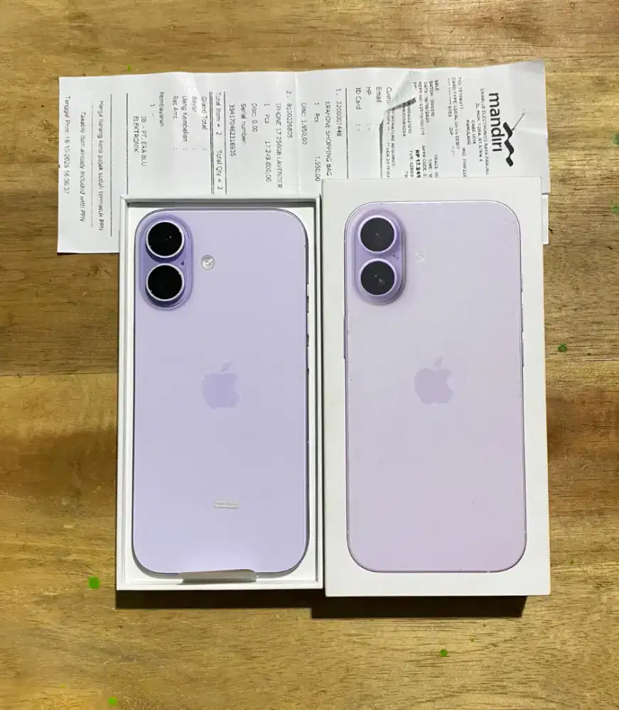 iPhone 17 256GB iBox Baru Seminggu