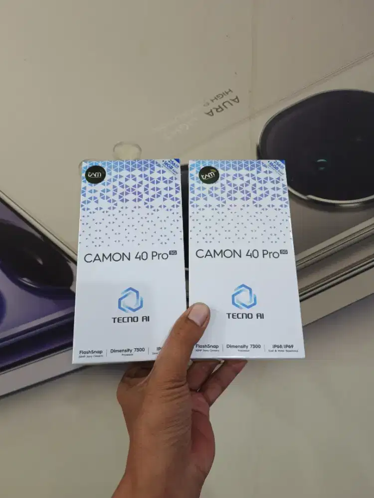 [ Fast respon WA ] Tecno Camon 40 Pro 5G 8+8/256 Garansi resmi 13bln