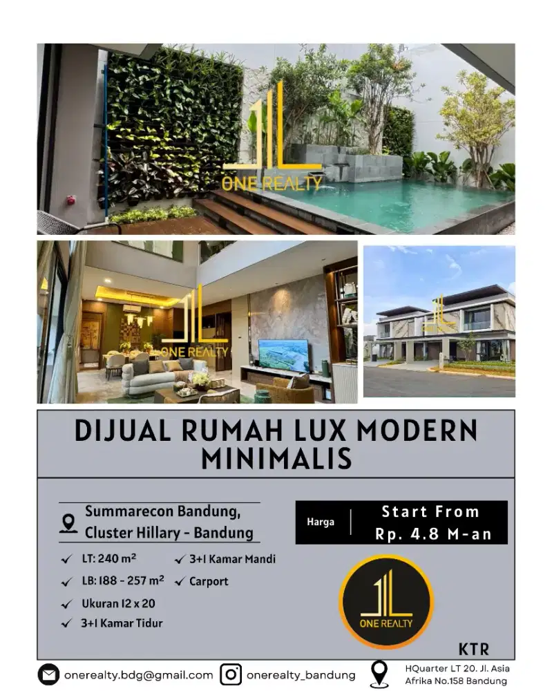 Rumah baru lux summarecon