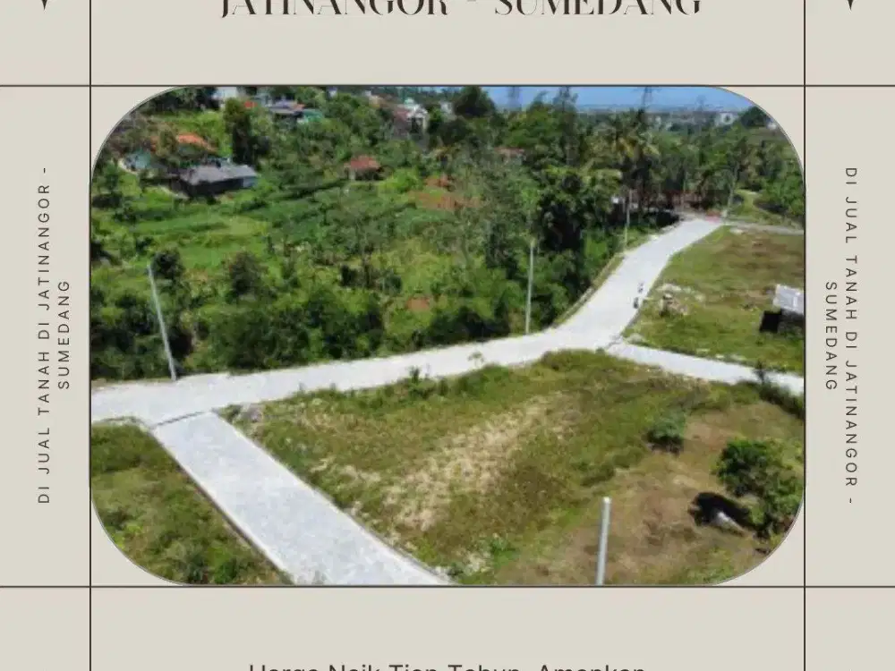 Kavling Hegarmanah GEULIS: SHM, Siap Bangun RUMAH KOST, Potensi Income JUTAAN/Bulan!