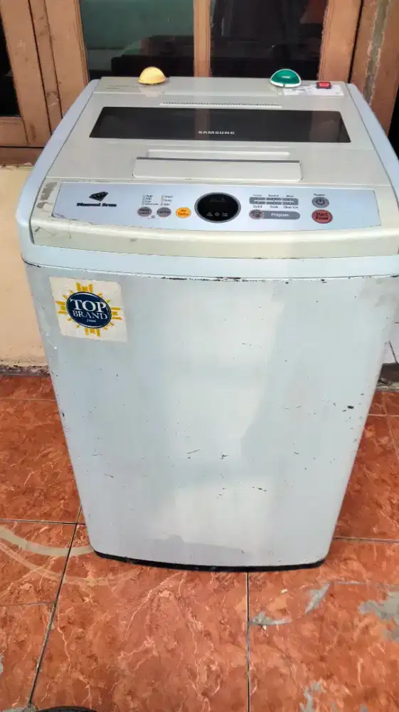 Jual mesin cuci 1 tabung merk Samsung sudah manual