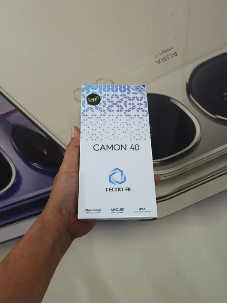 [ Fast respon WA ] Tecno Camon 40 8+8/256 Garansi resmi 13bln