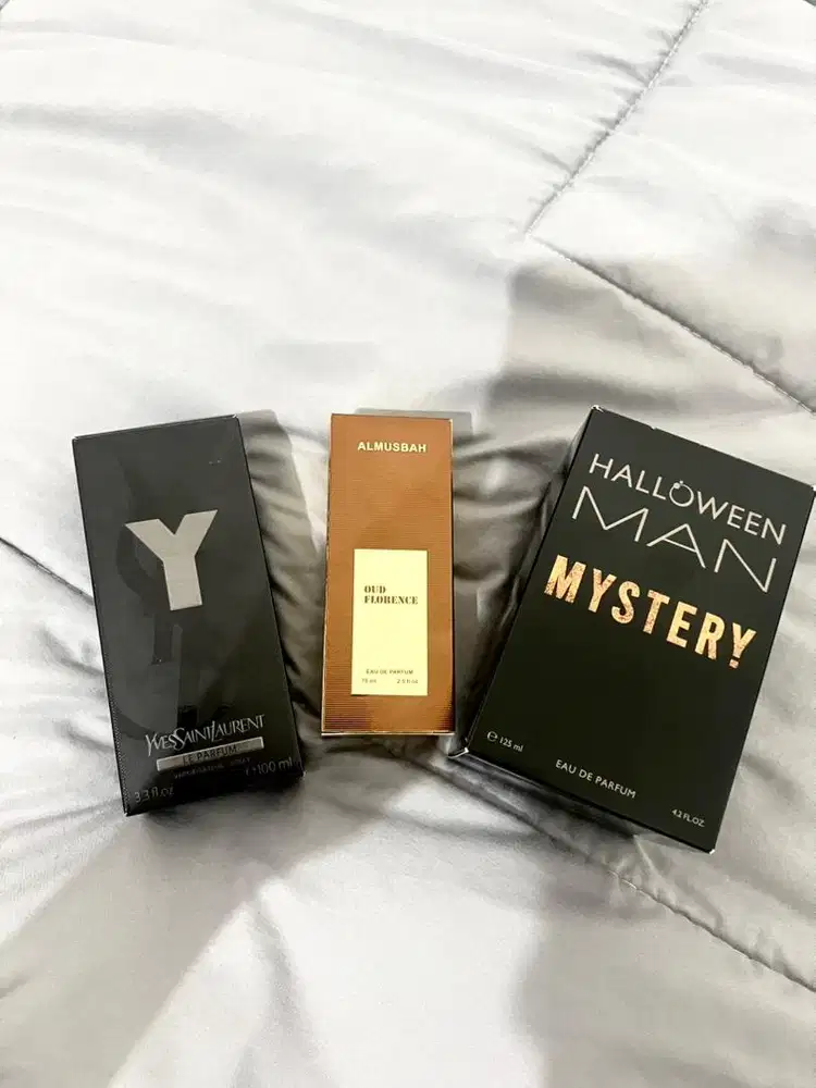 Preloved Parfum (YSL,Halloween Mystery & Al Musbah)