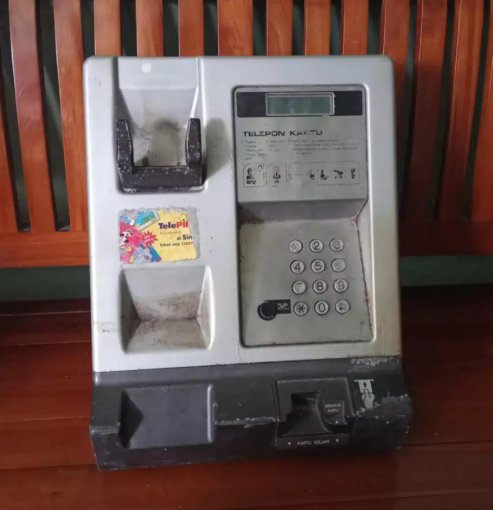 telpon kartu vintage