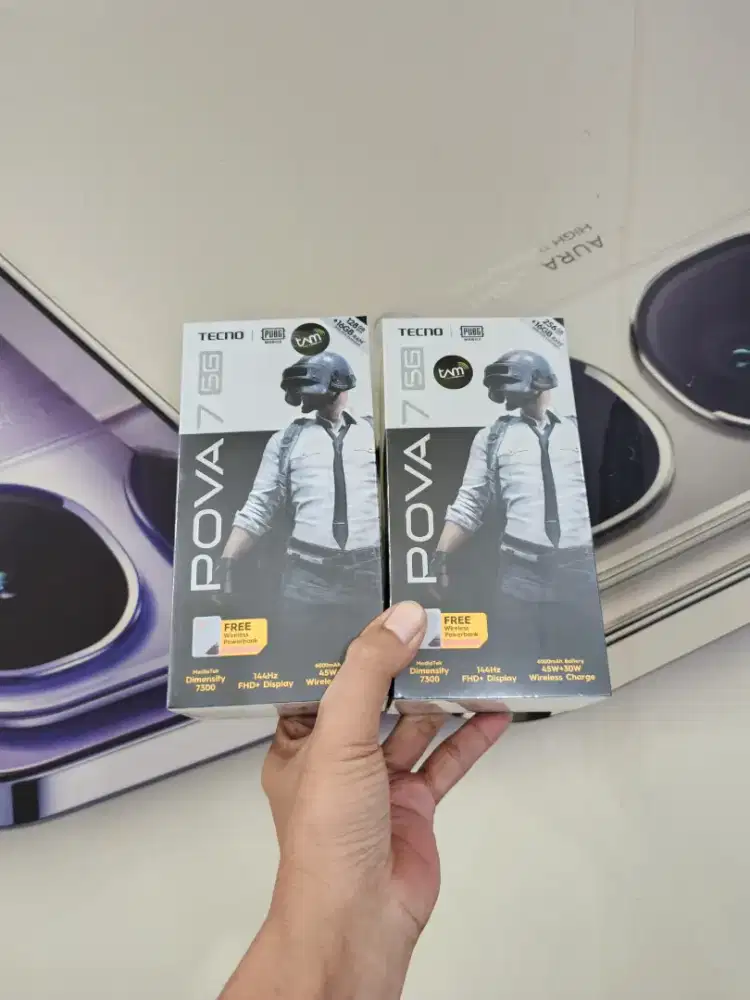 [ Fast respon WA ] Tecno Pova 7 5G 8+8/128 Garansi resmi 13bln