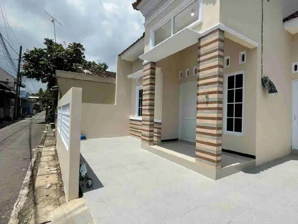 Rumah Baru Purwokerto Barat Strategis Dekat Stasiun