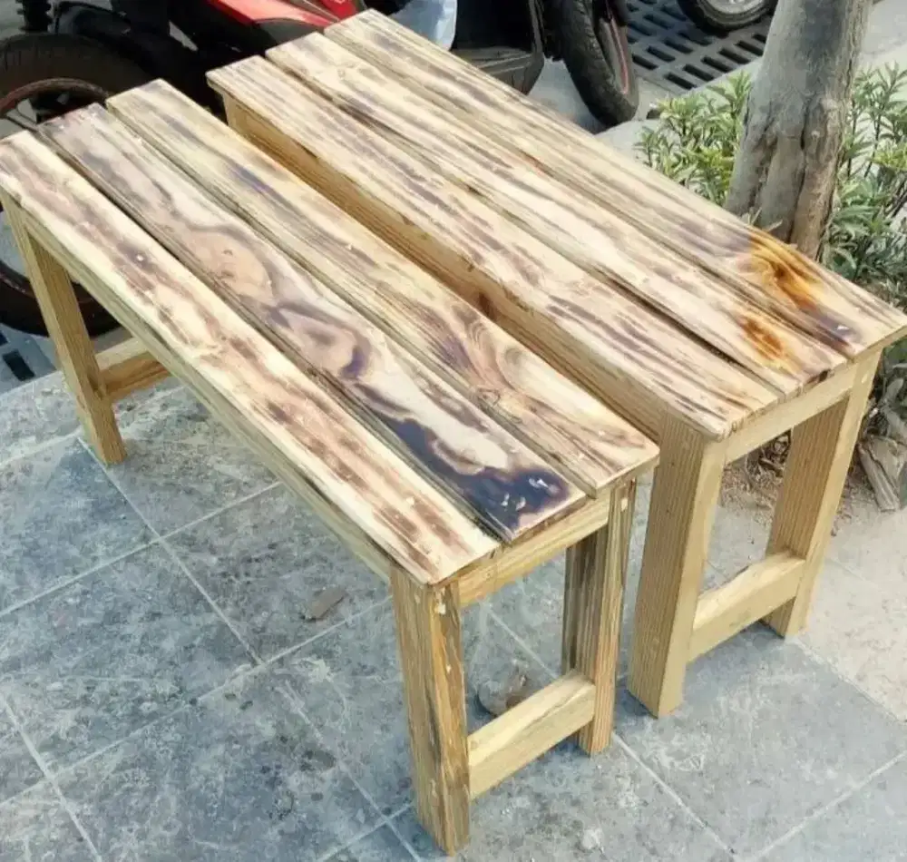 Kursi panjang jati belanda