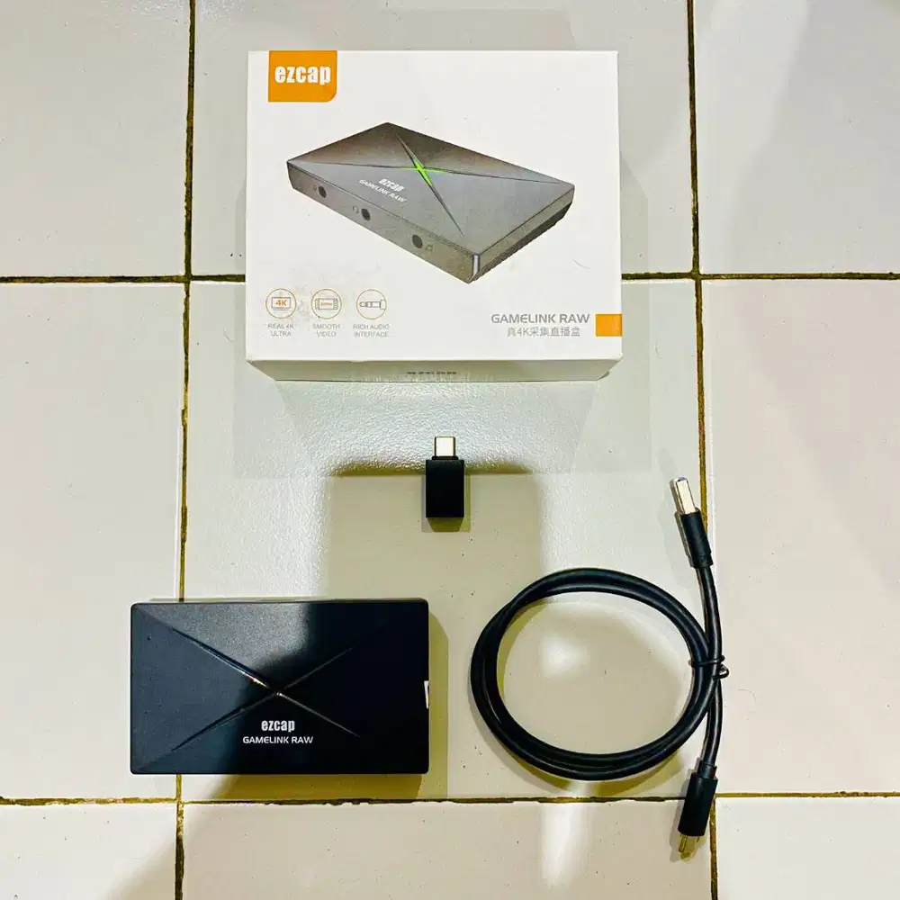 EZCAP 333 HDMI CAPTURE HDMI TO USB 3.1 GAME LINK RAW STREAMING RECORD