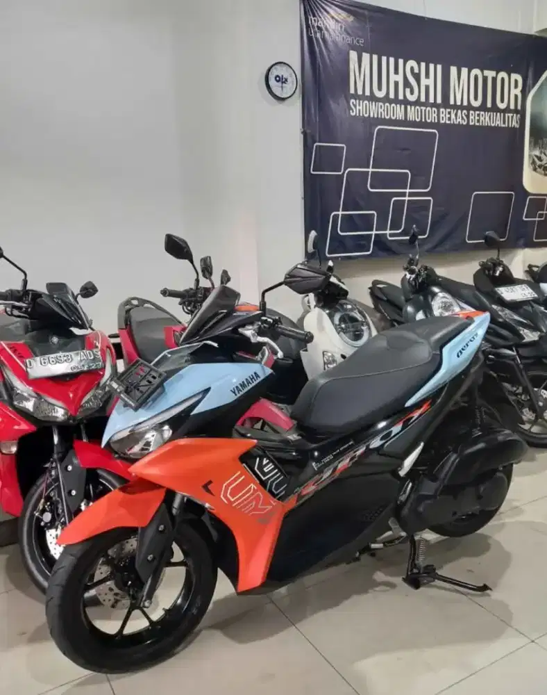AEROX VVA CONNECTED TAHUN 2024, SEPERTI BARU, MUHSHI MOTOR.
