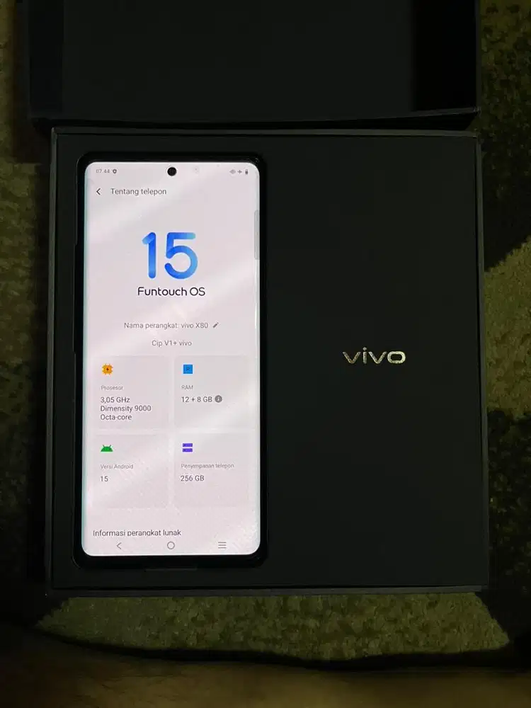 HP Vivo X80 5G Ram 12 Internal 256 Fullset