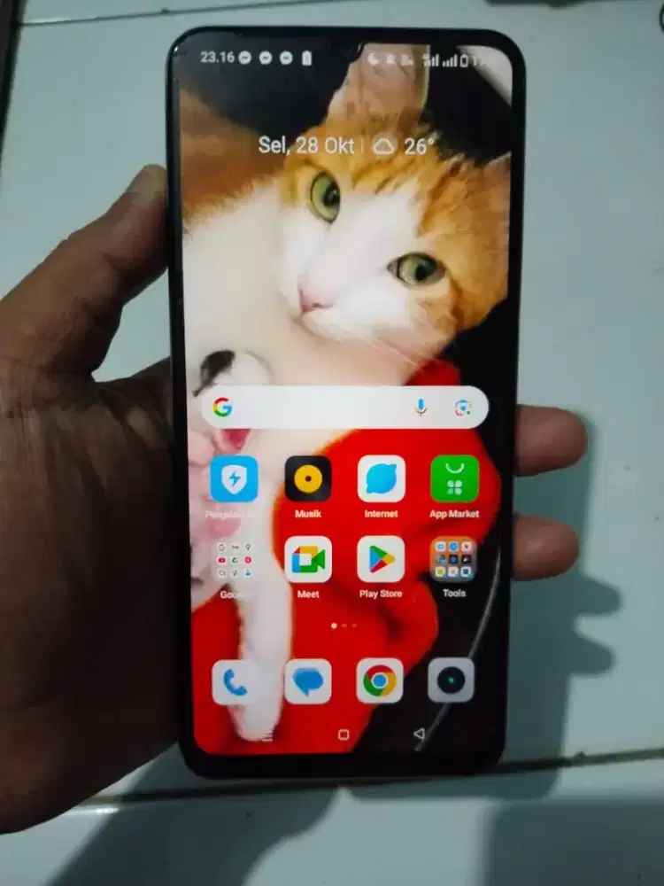 Realme note 60 ram 4/64 nominus orian game libas hp charger aja