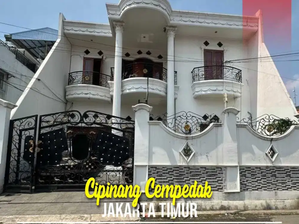 [AKSES 2 MOBIL] Rumah Klasik SIAP HUNI Di Cipinang Cempedak Jatinegara Jakarta Timur Jual [AR128]