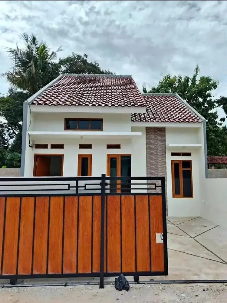 Rumah murah akses 2 mobil deket stasiun depok surat sertifikat