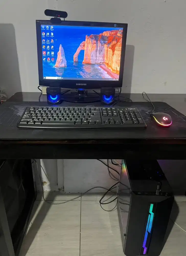 KOMPUTER PC GAMING i7 FULLSET SIAP TEMPUR
