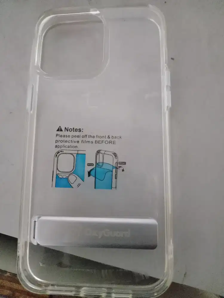 Oxyguard prostand clear case iPhone 14 pro max