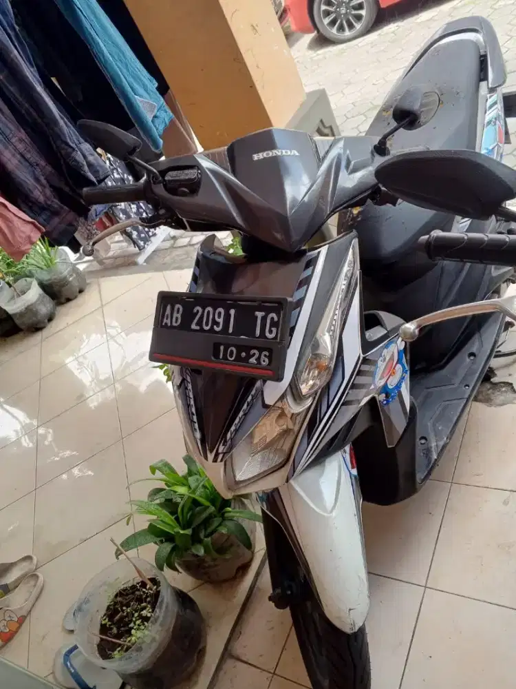 Honda Vario techno THN 2011 plat AB Bantul
