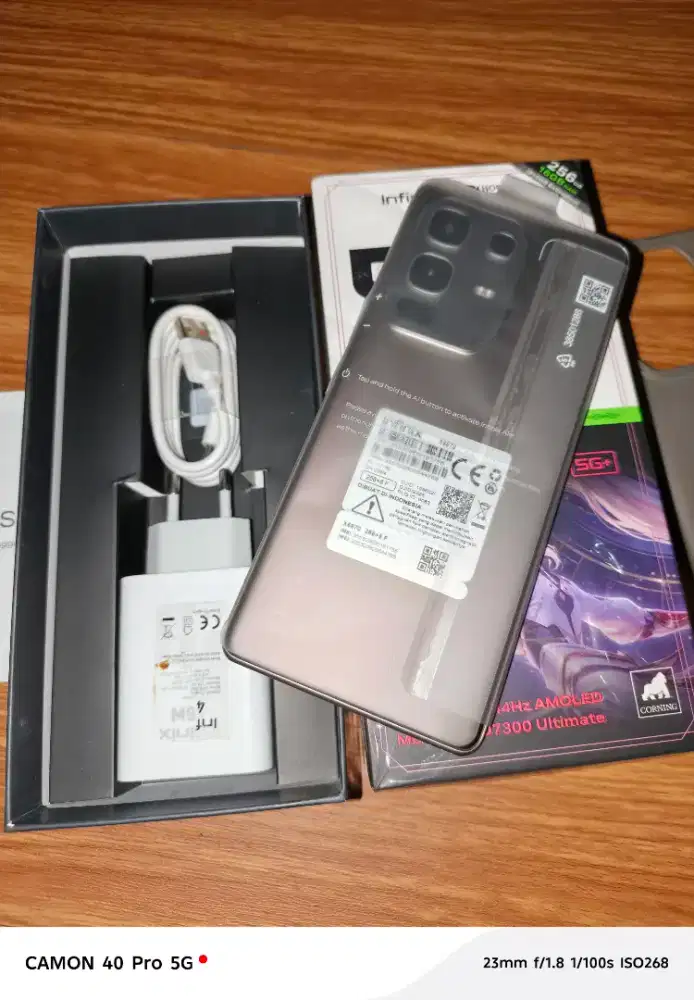 infinix note 50s 5G 8/256 baru seminggu pakai