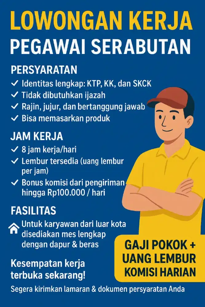 Serabutan Depo Air Minun Isi Ulang