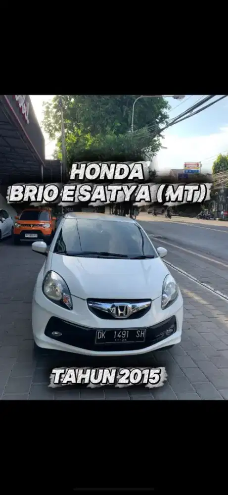 BRIO E SATYA MANUAL ASLI BALI LOW KM ISTIMEWA