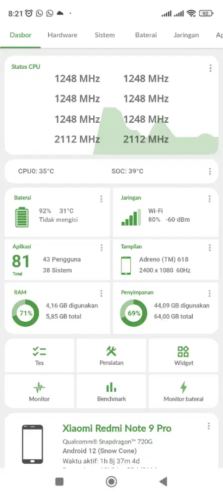 Redmi Note 9 Pro 6/64