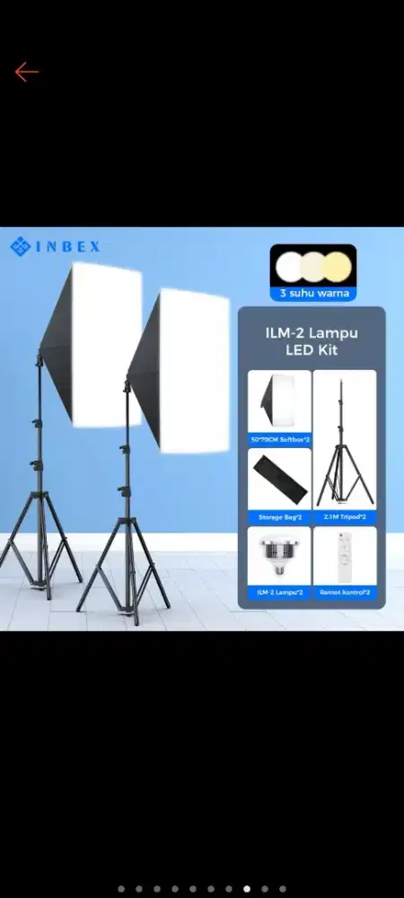Lampu INBEX -  lighting konten