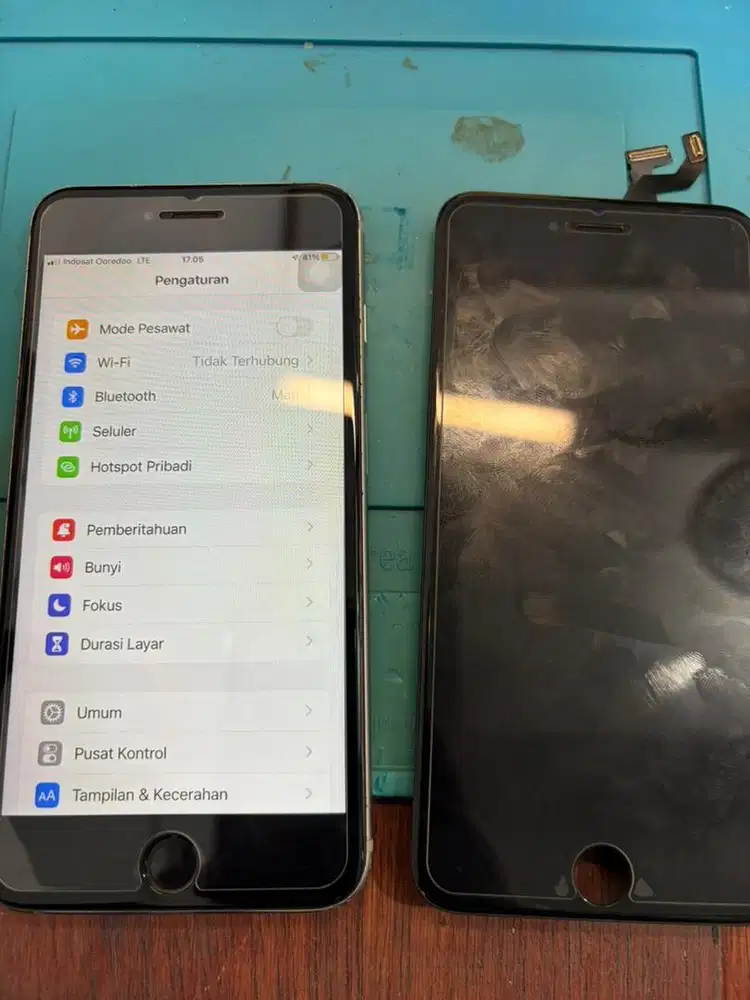 Ganti lcd iphone 6s+ bergaransi