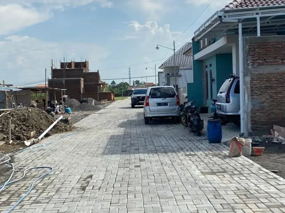 dijual hunian pesan bangun daerah luwes gentan sukoharjo