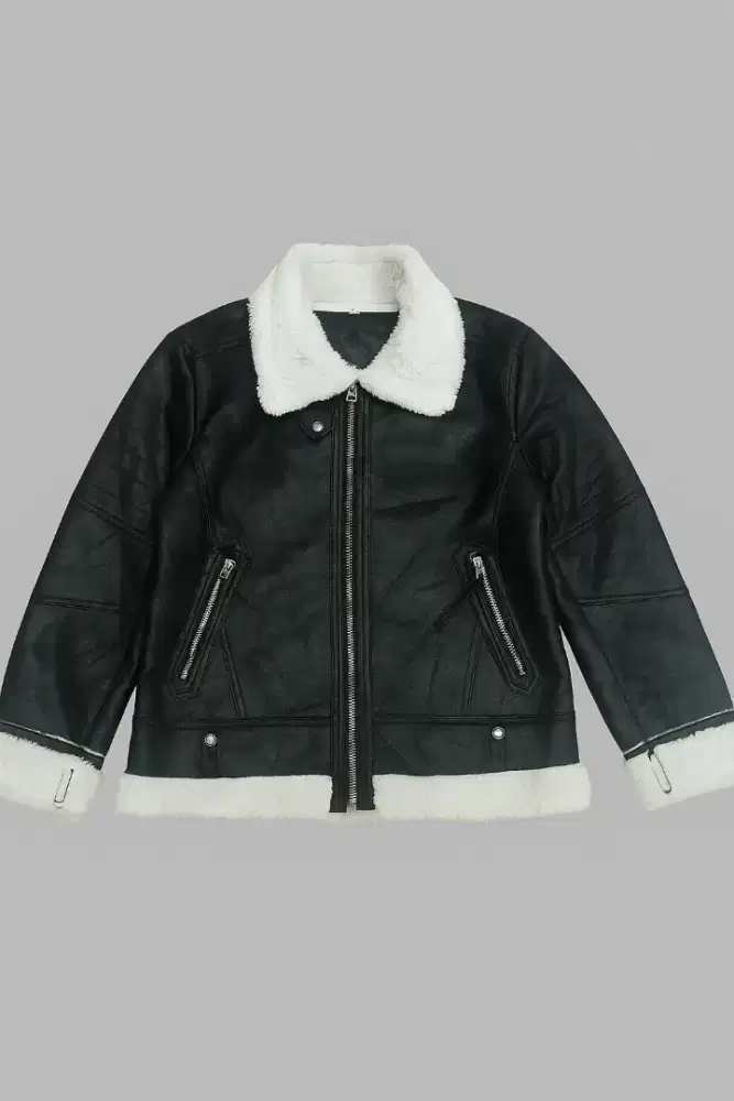 Guess Jaket Kulit Jaket Sherva jaket Motor Jaket tebal