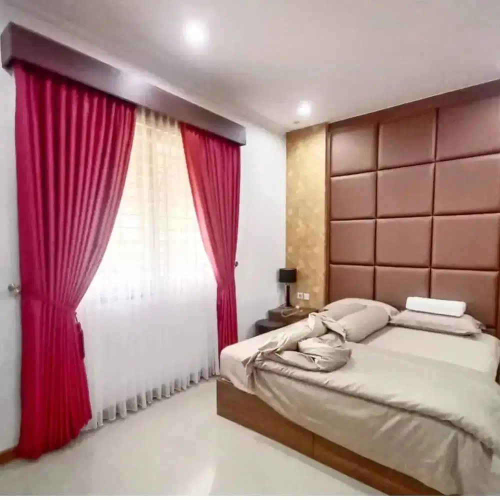 Pesan Tirai Gorden Jendela Gordyn Mewah Hordeng Model Terbaru Murah