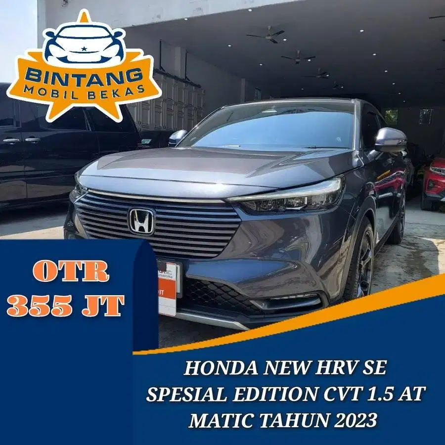 HONDA NEW HRV SE SPESIAL EDITION 1.5 AT MATIC 1500 CC TAHUN 2023