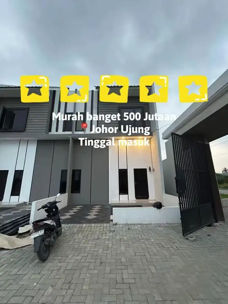 Boss Qyue.. rumah 2 lantai Mewah Termurah di Johor