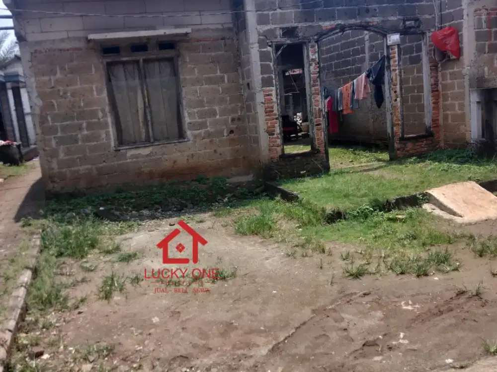 DIJUAL LAHAN (SUDAH ADA SEMI-FINISHING BANGUNAN) - CISAUK, TANGERANG