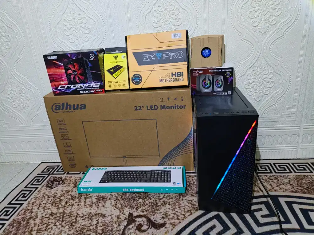 PC i5 fullset kondisi baru cocok utk kantor, sekolah & rumah