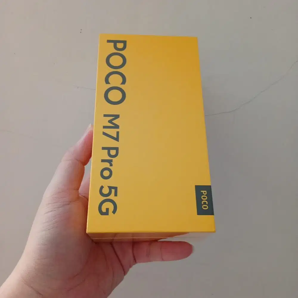 {BARU} Poco M7 Pro 5G 8/256, SEGEL Garansi Resmi, Bisa COD