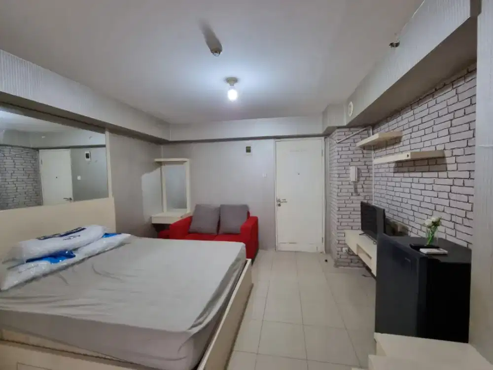 SEWA APARTEMEN BASURA TIPE STUDIO FURNISH DIATAS MALL