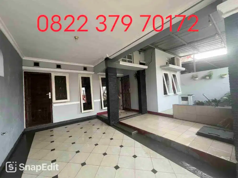 Dijual Rumah Siap Huni Cluster di Harapan Indah  Bekasi.