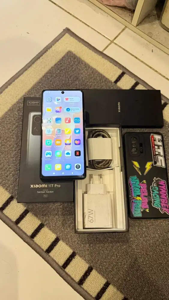Dijual Xiaomi Mi 11T Pro Blue 5G 8/256GB Resmi Lengkap