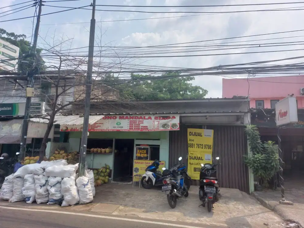 Dijual Rumah (bisa dijadikan Ruko, kos2an atau gedung kantor 4 lantai)