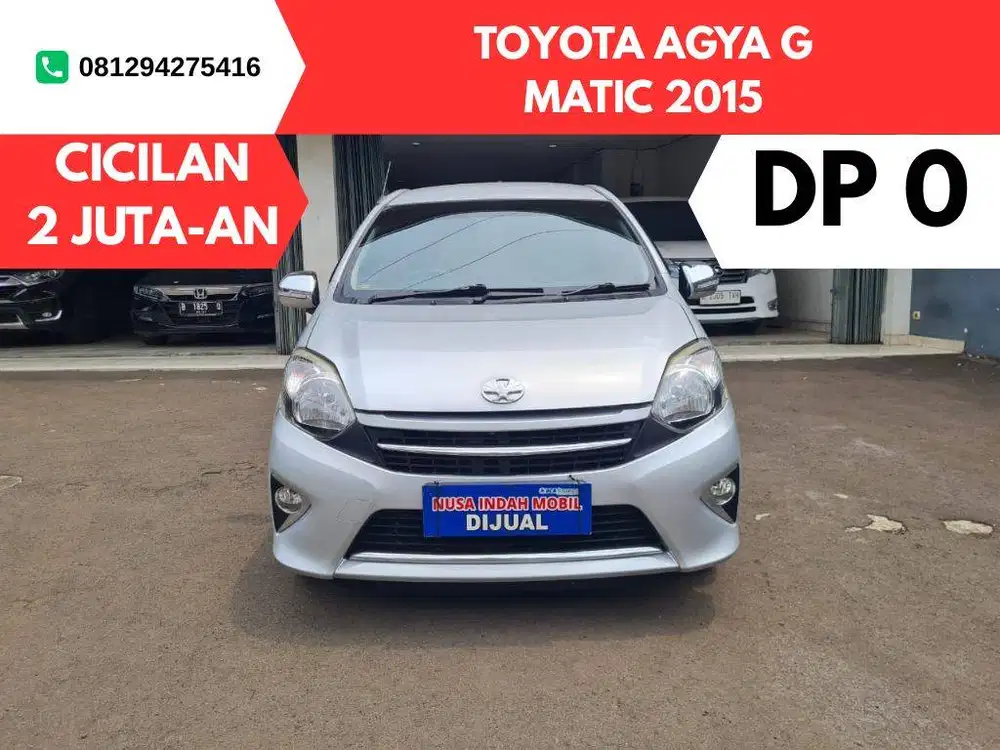 DP 0 Toyota Agya G MATIC 2015