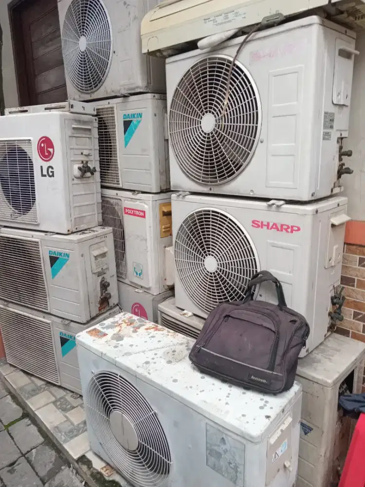 Terima ac bekas rusak