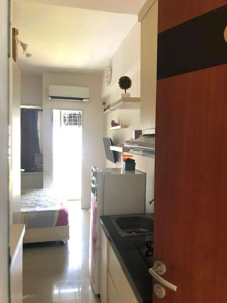 Gunawangsa Merr tower B studio furnish bagus, strategis dekat STIKOM