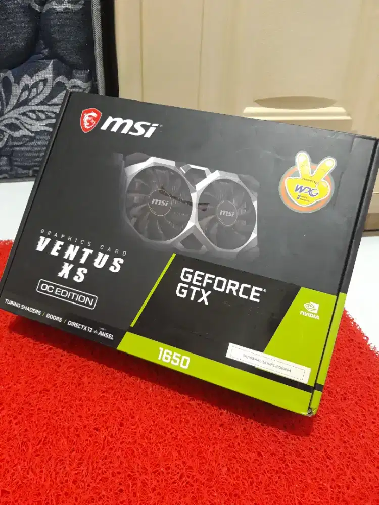 Msi Ventus GTX 1650 4GB