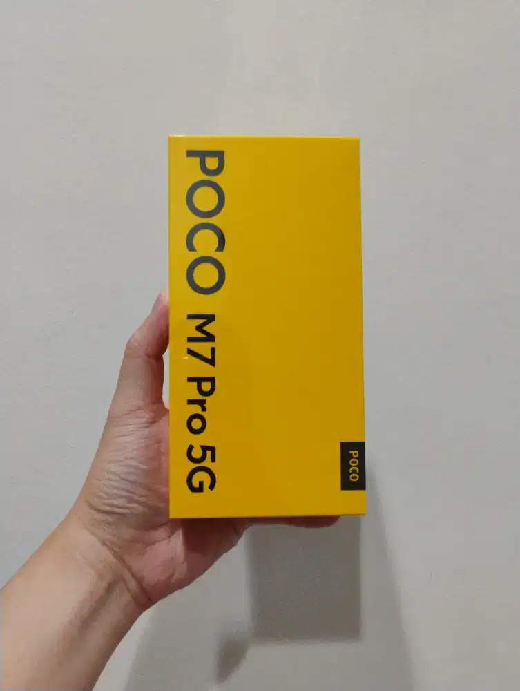 (BARU) Poco M7 Pro 5G 8/256, SEGEL Garansi Resmi, Bisa COD