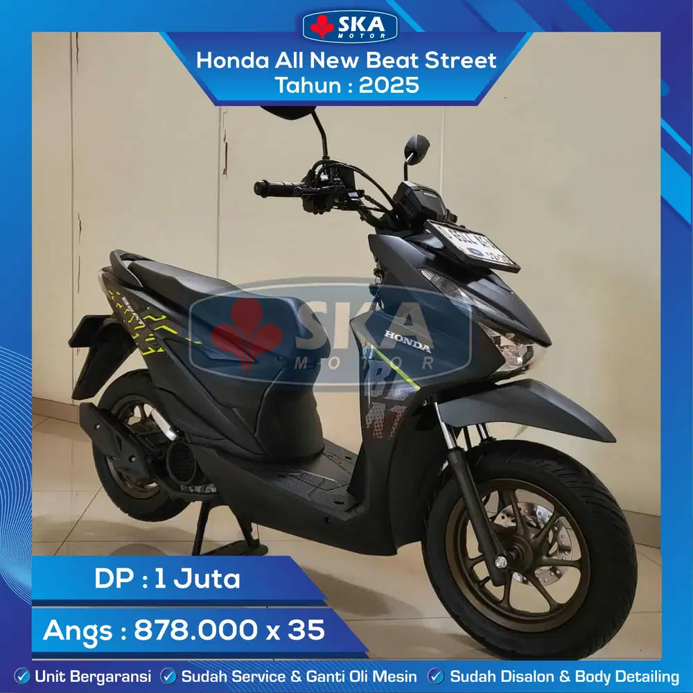 Honda All New Beat Street Tahun 2025