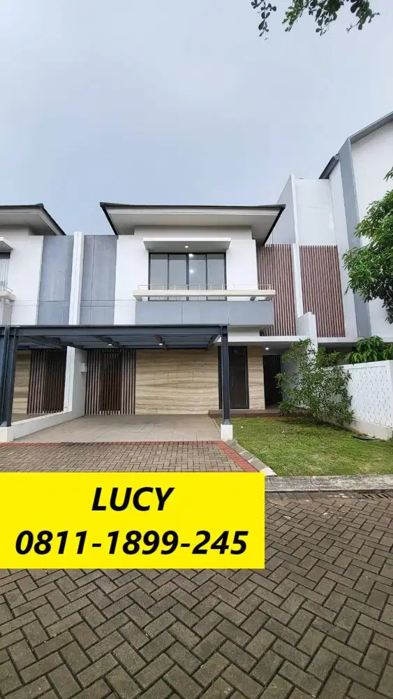 Rumah Unfurnished Modern Bebas Banjir di Kebayoran Bintaro 16243-SC