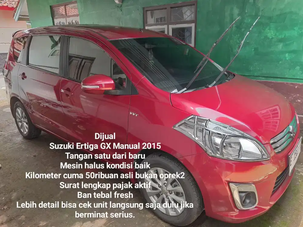 Suzuki Ertiga GX Manual 2015