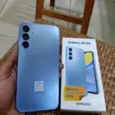 SAMSUNG A15 5G 8/25GB Second RESMI Normal Pemakaian BISA TT/JUAL BELI