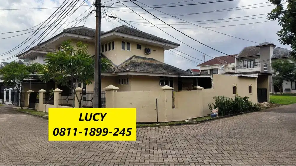 Rumah Hook 2 Lantai Sederhana Nyaman di Graha Raya Bintaro 17183-AZ