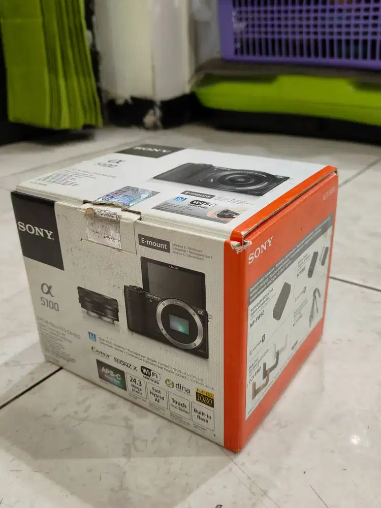 Dusbook Original Kamera Mirrorless Sony Alpha A5100 Ex Garansi Resmi