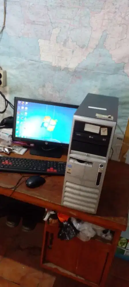 Sepaket pc builup hp compaq